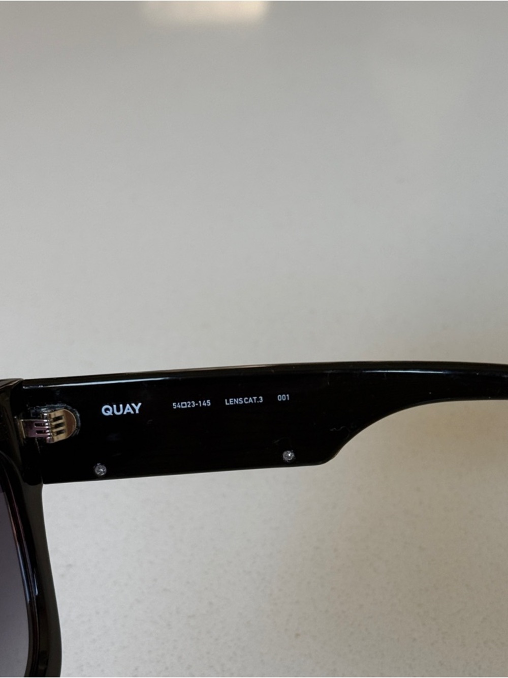Quay Australia Black Oversized Square Sunglasses - Picture 5 of 10